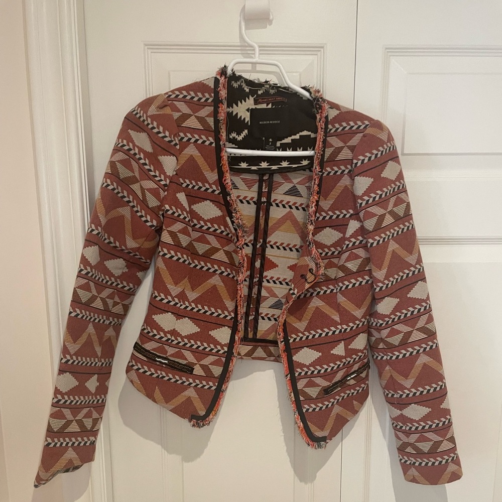 Scotch and Soda bolero jacket sz 2 - Picture 4 of 4